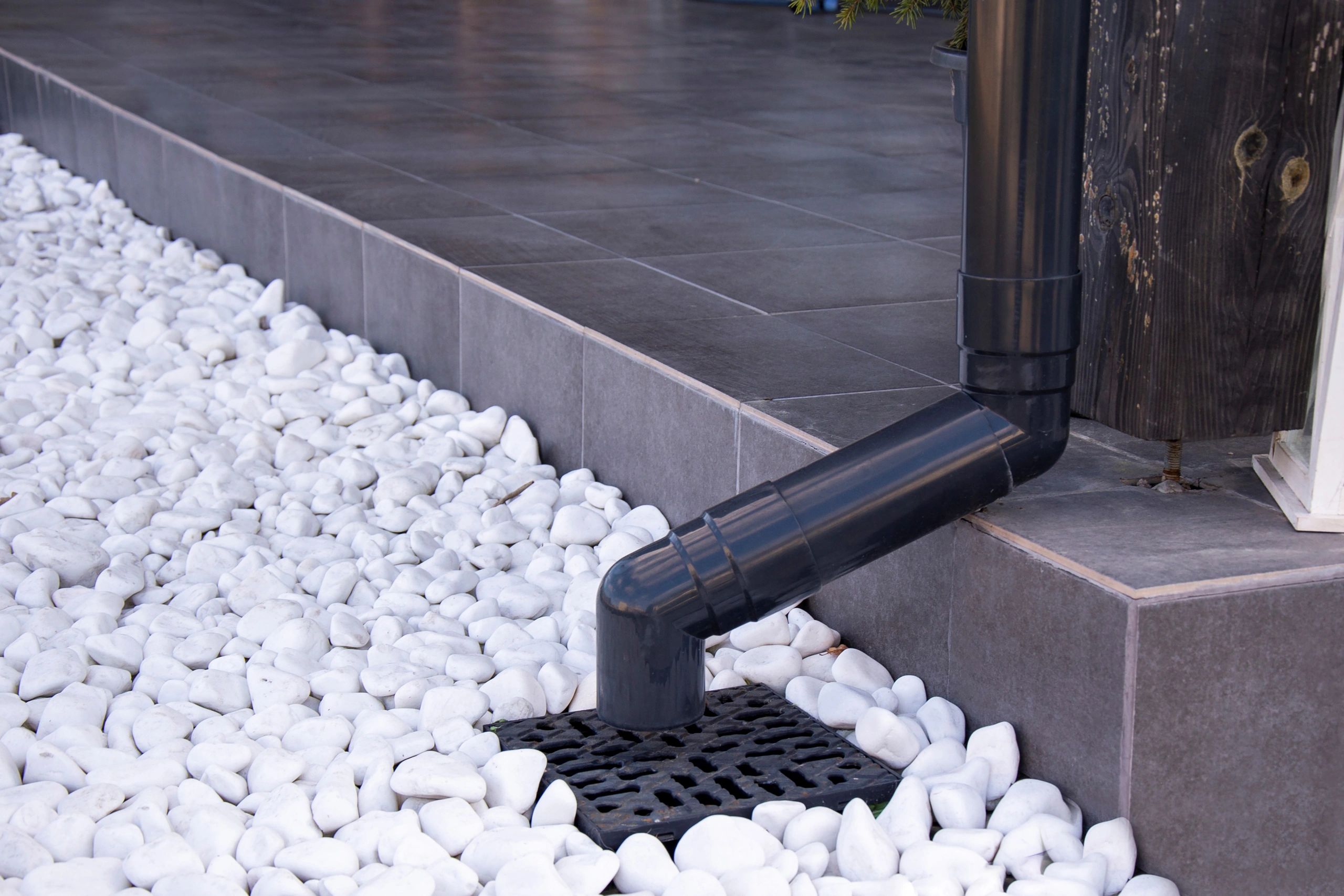 Gutter and water management detail supporting commercial roof durability in Vancouver, BC