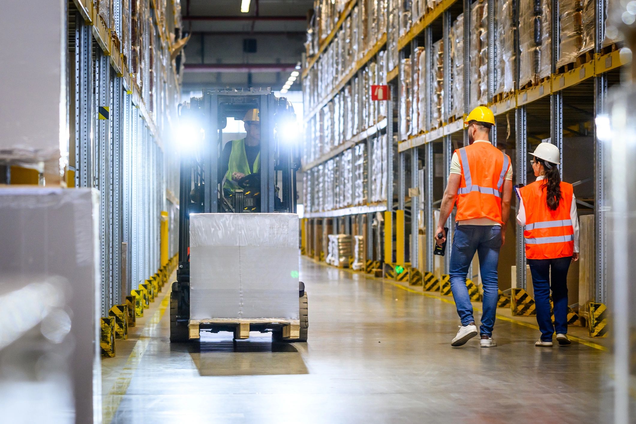 Industrial operations environment representing large-scale commercial facilities