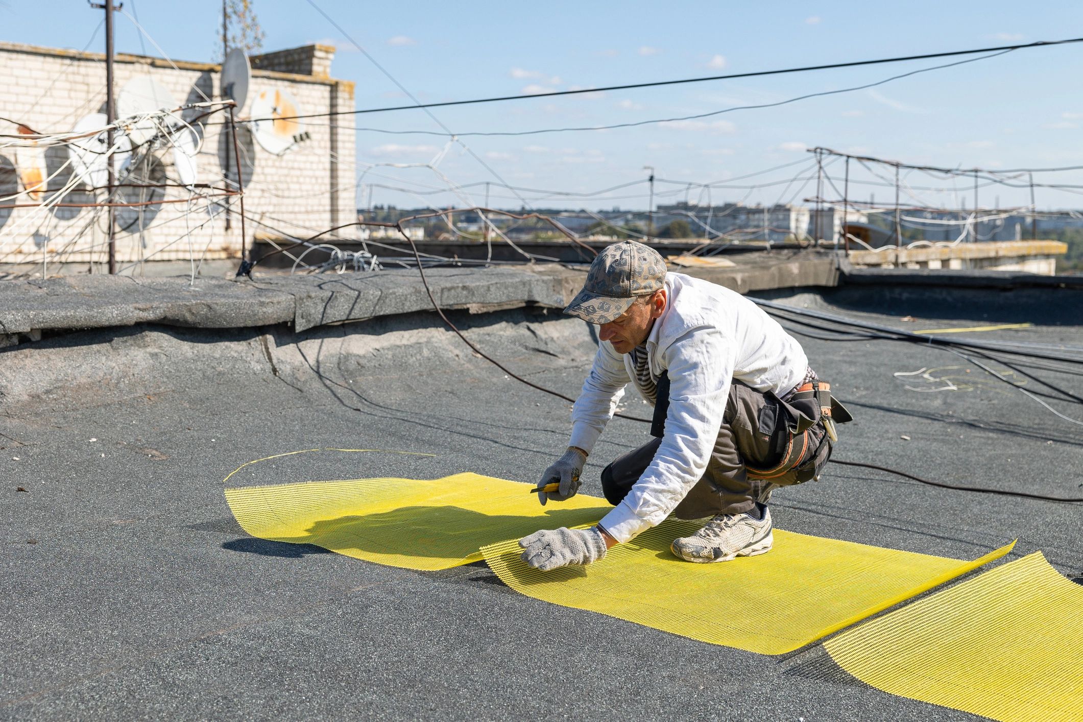 Professional headshot-style image representing John Duda, Technical Services Lead at Canadian Roofing Group